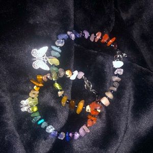 Crystal chakra bracelet